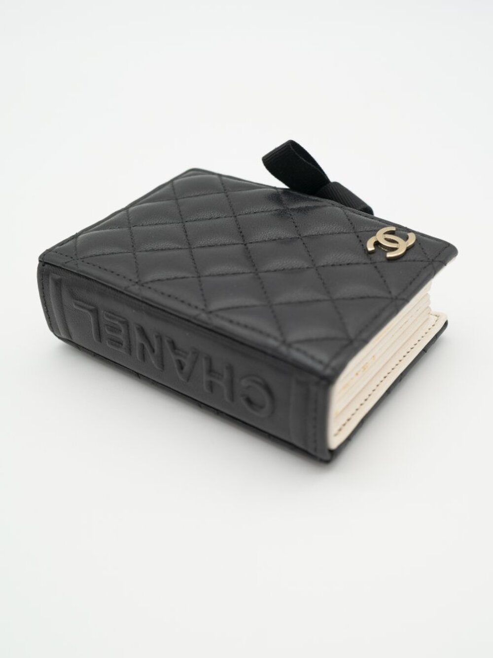 RARE CHANEL Limited Edition Dear Diary Mini Book Card Holder 22B w/ Entrupy COA
